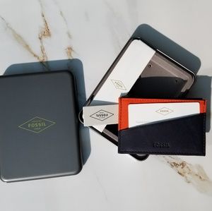 Fossil Mens Minimalist Wallet